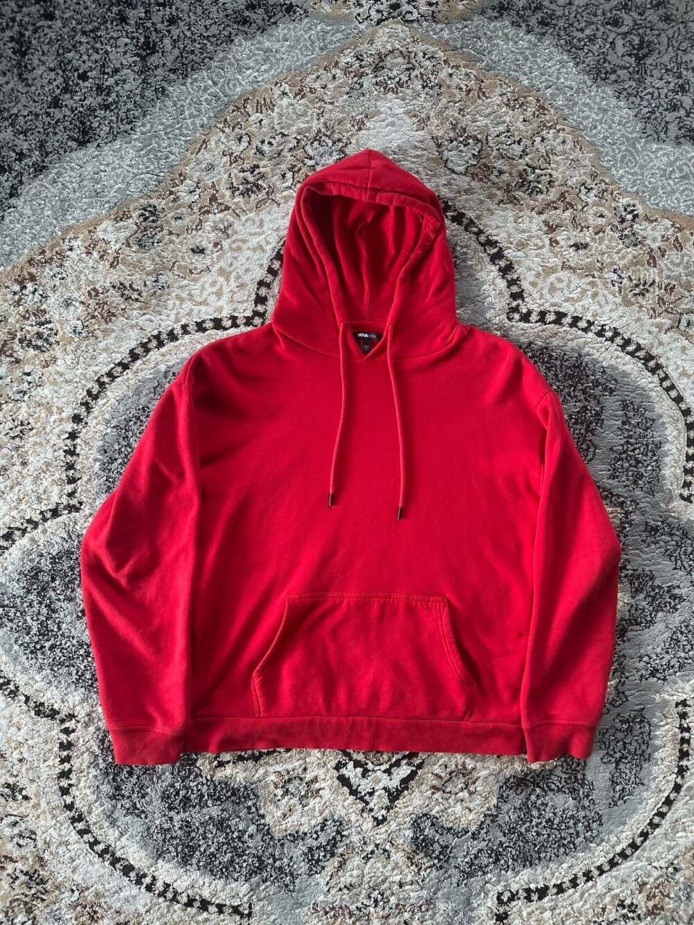 NovaMen Red Pullover Hoodie Size Large